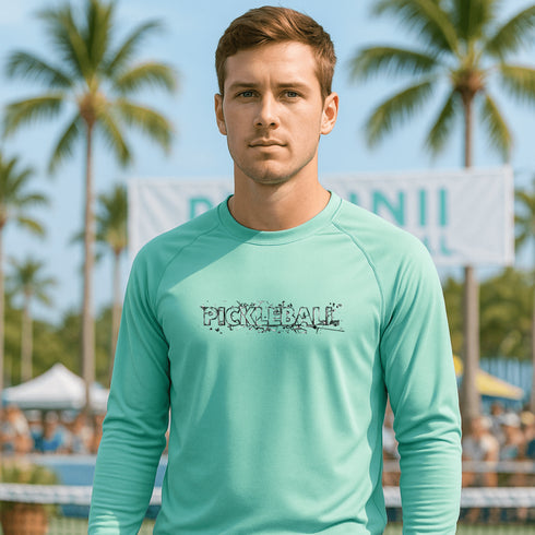 Pickleball Shatter Performance Shirt – Short Sleeve, Long Sleeve & Hoodie